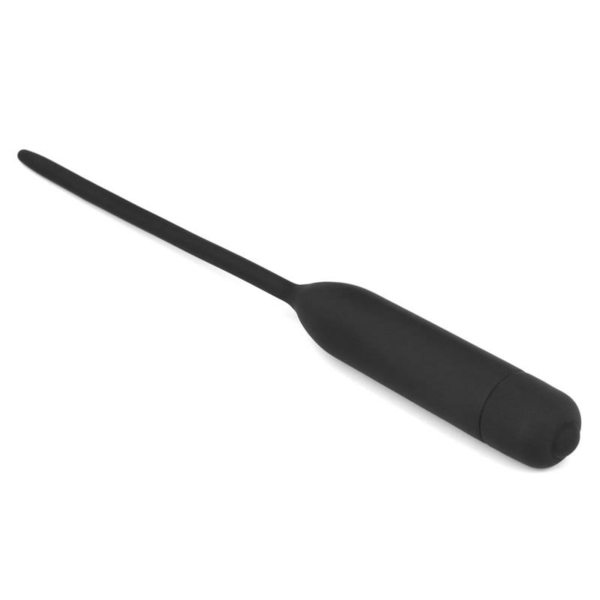 Urethral Dilator with vibe Black - immagine 2