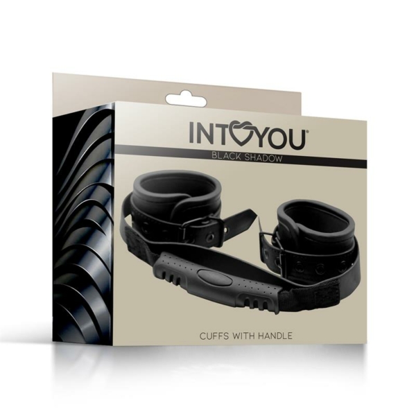 Vegan Leather Cuffs with Handle - immagine 4