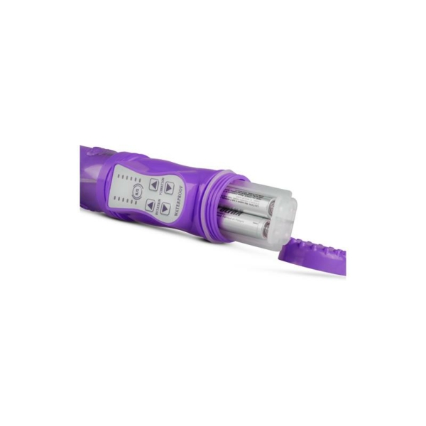 Rabbit Vibrator Thrusting and Rotating Balls  Purple - immagine 5