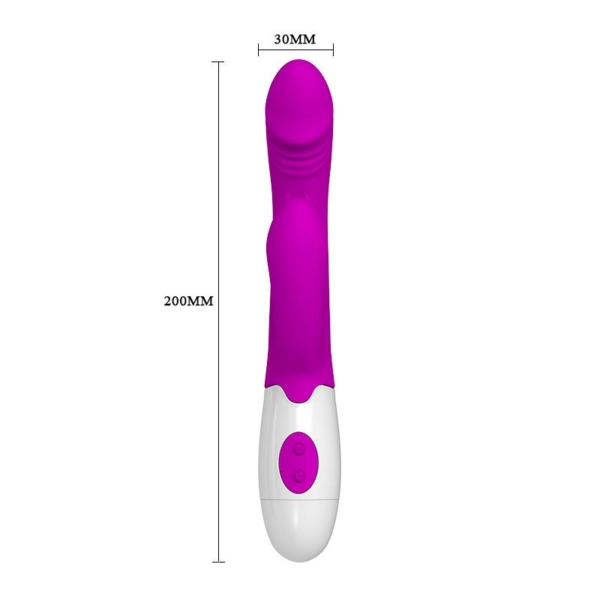 Vibrador Andre Color Púrpura - immagine 5