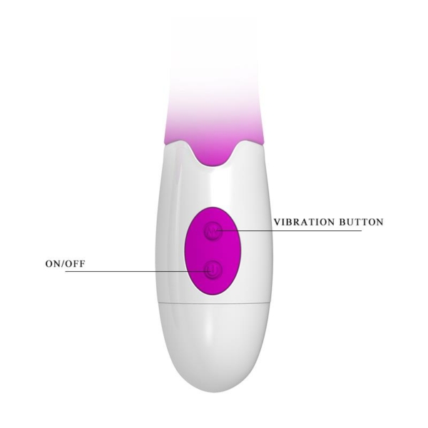 Vibrador Andre Color Púrpura - immagine 6
