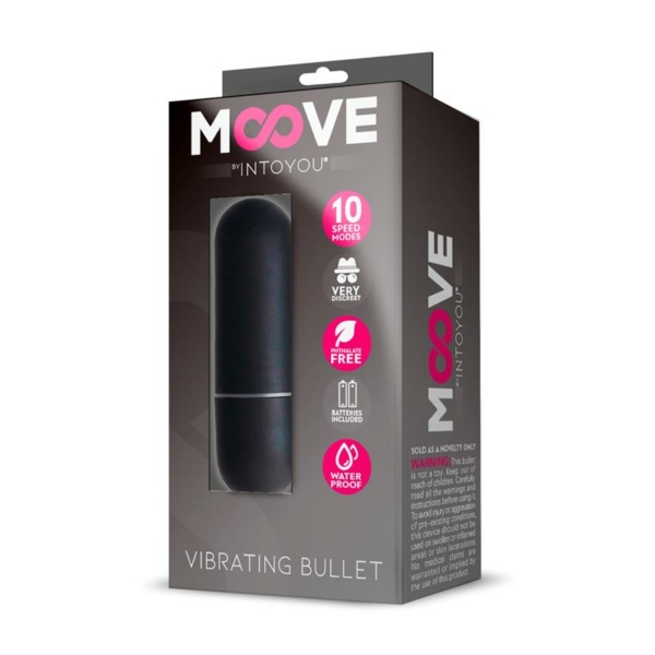 Vibrating Bullet 10 Speeds Black - immagine 2
