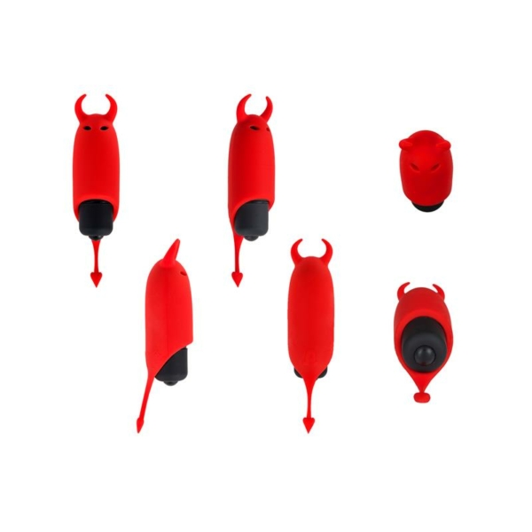 Vibrating Bullet Devil Silicone 8.5 x 2.3 cm - immagine 5