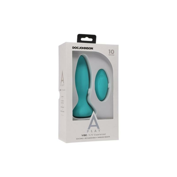 Vibrating Butt Plug Vibe Experienced Turquoise - immagine 2