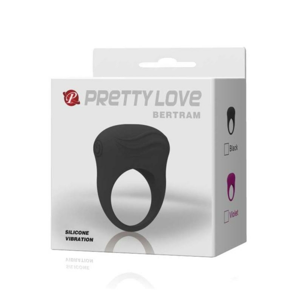Vibrating Cock Ring Bertram Black - immagine 8