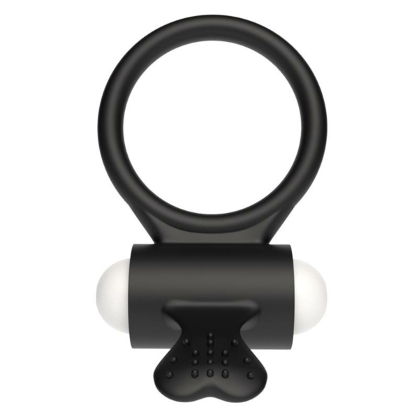 Vibrating Cockring Power Clit Black - immagine 2