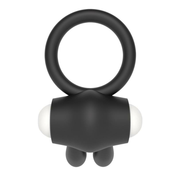 Vibrating Cockring Power Clit Black - immagine 3