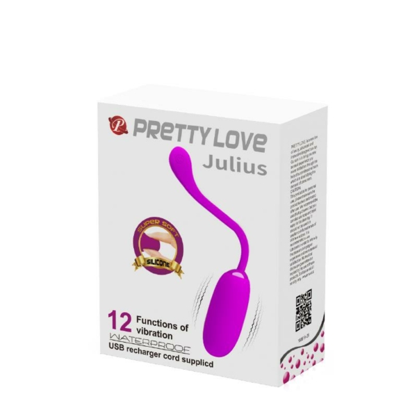 Vibrating Egg Julius USB Silicone - immagine 8