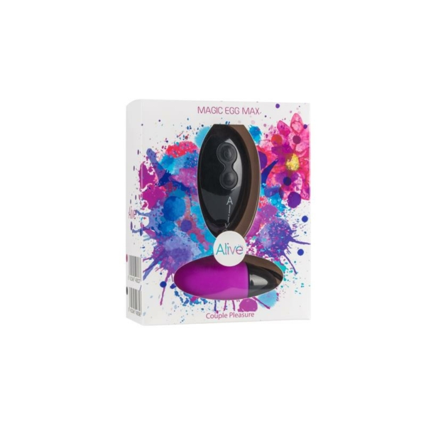 Vibrating Egg Magic Egg Max Purple Silicon 8.3 cm - immagine 2