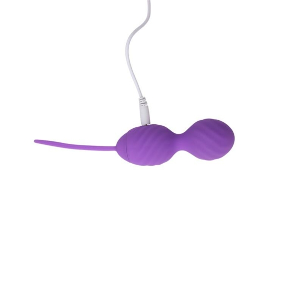 Vibrating Egg Remote Control Ridged USB Silicone 7.4 - immagine 6