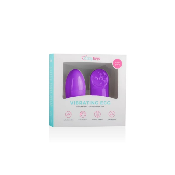 Vibrating Egg with Remote Control Black - immagine 6