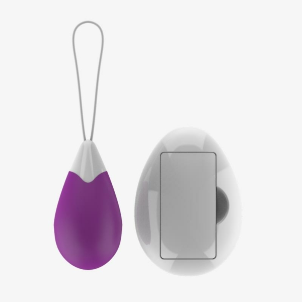 Vibrating Egg with Remote Control USB Purple - immagine 4