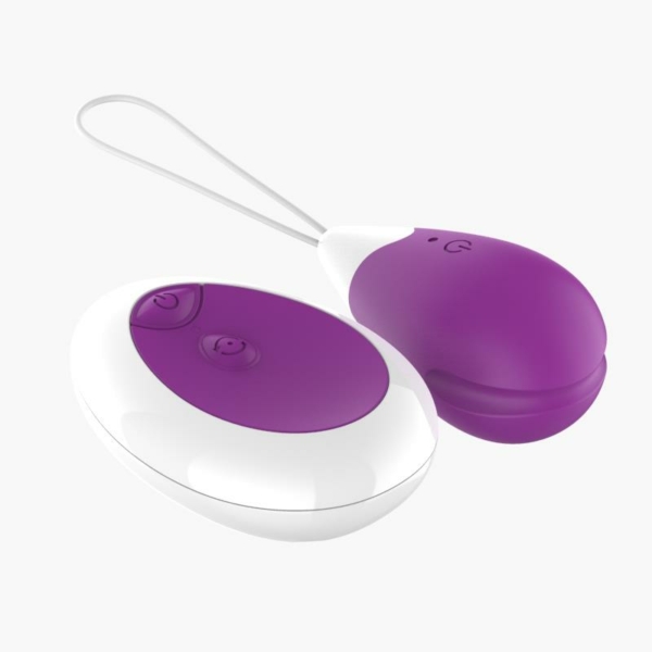Vibrating Egg with Remote Control USB Purple - immagine 6