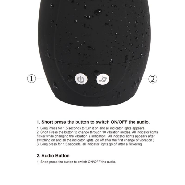 Vibrating Masturbator USB Tiny Man - immagine 10