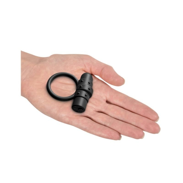 Vibrating Ring Silicone Rechargable Control Vibrating C-Ring - immagine 3
