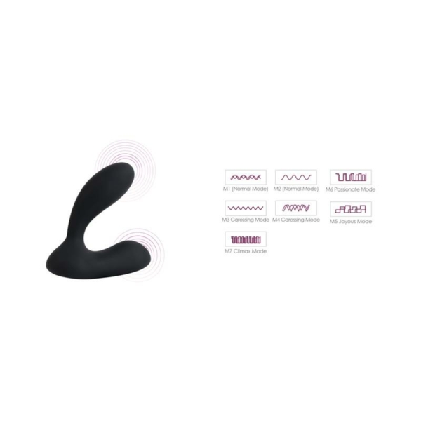 Vick Butt Plug G-spot and Prostate Remote Controlled - immagine 2
