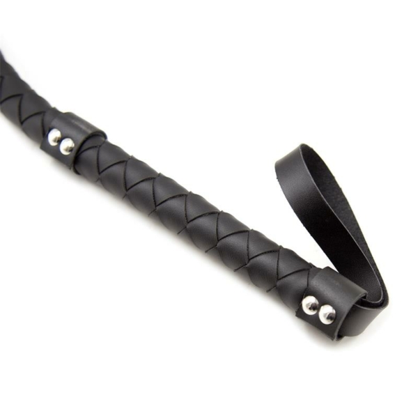 Whip Long 85 cm Black - immagine 3